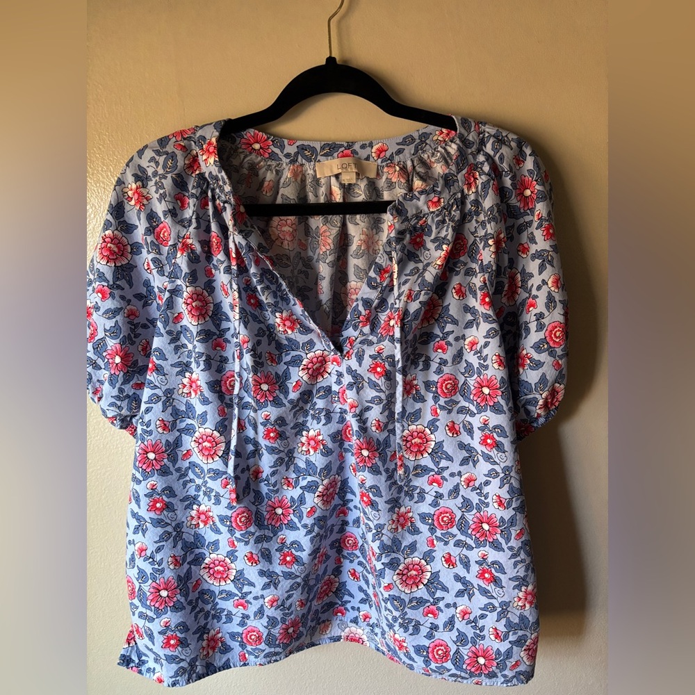 Loft Floral Blouse